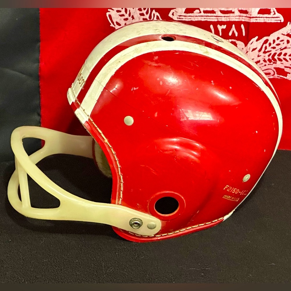 Vintage Wilson Collectible toy football helmet c. 1950s.